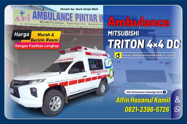 Ambulance Triton 4×4 DC